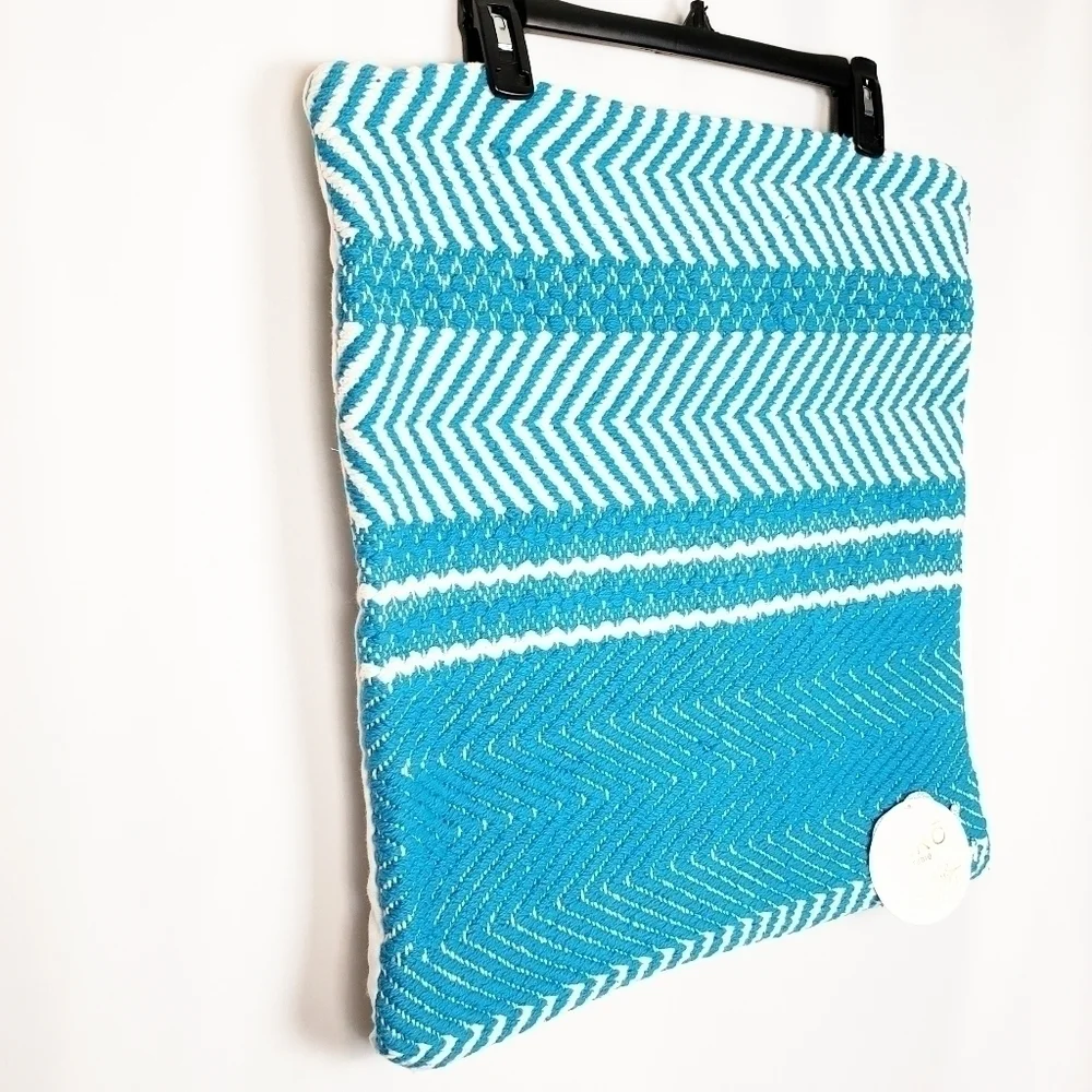Thro boho stripe decorative accent pillowcase NWT